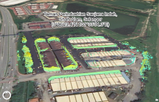 智慧城市重建的三维点云航空三角