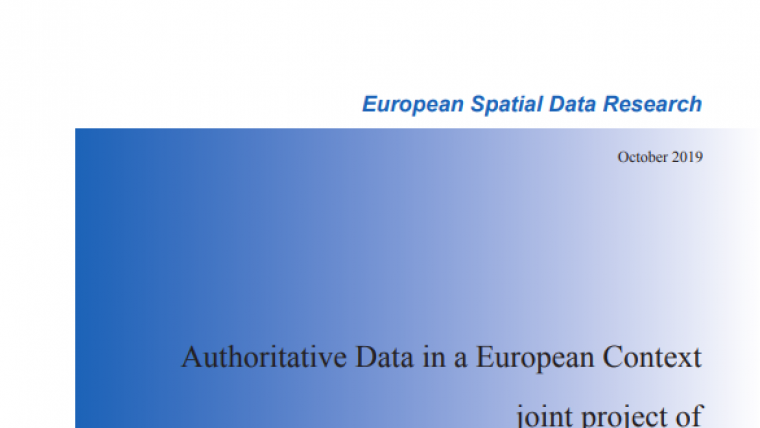 New Report Identifies Key Components of Authoritative Geospatial Data