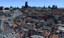 六角形介绍了可视化平台，以实现现实世界的准确数字代表