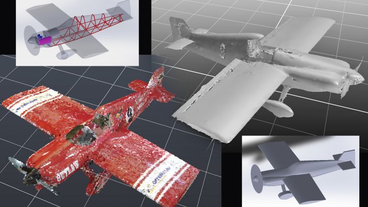 Pointfuse Laser Scanning Software Powers Design of Formula One E-Racer Plane