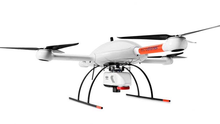 Microdrones释放MDLIDAR3000以改进激光雷达图像
