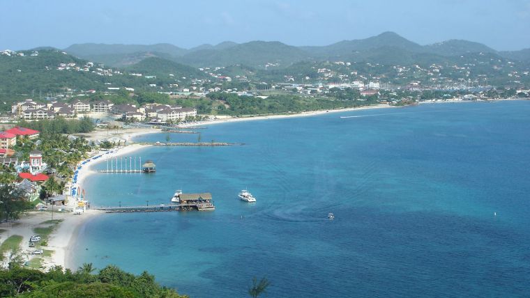 Woolpert开始获取圣卢西亚沿海地区的测深痛数据