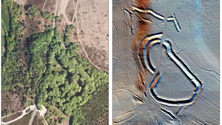 莱达Surveys Reveal Devon's Hidden Archaeological Features