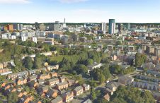 在伯明翰城市森林大师计划的根目录的国家树地图