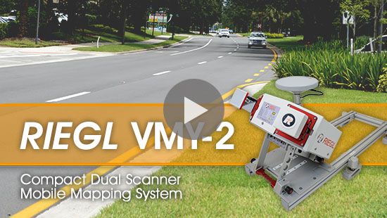 新的RIEGL VMY-2双扫描仪移动测绘系统