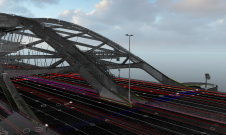 荷兰最繁忙大桥的数字地形模型