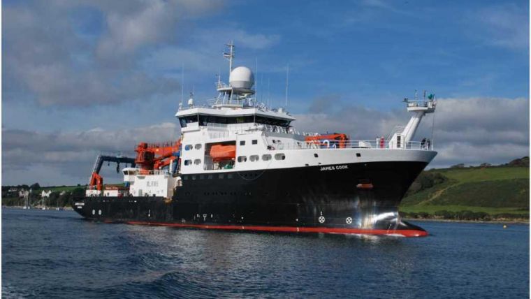 RSS James Cook Returns to Southampton, Expedition Broken Off