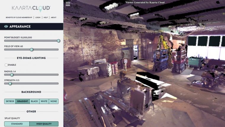 Kaarta Introduces New Solution for Large 3D Datasets