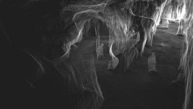 便携式激光映射到Capture Historic Cave