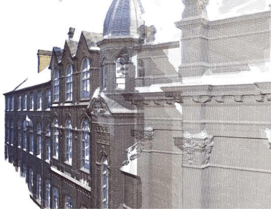 点云of a building
